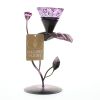 Lilac Flower Tealight Candleholder