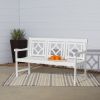 Bradley Outdoor Patio Diamond 5-foot Bench - as Pic
