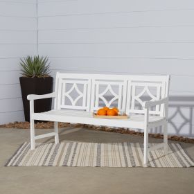 Bradley Outdoor Patio Diamond 5-foot Bench - as Pic