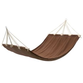 Hammock with Bar 82.7"x59" Brown - Brown