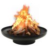 Fire Pit 23.2" Steel - Black