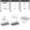 70inch Outdoor Patio Dining Table with Umbrella Hole; 6 Person Metal Square Table for Garden; Backyard and Porch - pic