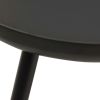 Fire Pit 35.8"x32.1"x15.7" Steel - Black