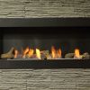 9 Pcs Fake Gas Fireplace Logs ; Ceramic Wood Fire Pit Logs Sets for Indoor or Outdoor Fireplace - Brown - Ceramic Wood