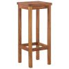 5 Piece Patio Dining Set Solid Wood Acacia - Brown