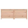 Patio Cushion Box 59.1"x19.7"x22" Solid Wood Fir - Brown