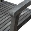 Renaissance Outdoor Patio Hand-scraped Wood Stacking Armchair (Set of 2) - as Pic