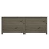 Patio Cushion Box Anthracite 59.1"x19.7"x22" Solid Wood Fir - Anthracite