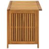 Patio Storage Box 35.4"x19.7"x22.8" Solid Acacia Wood - Brown
