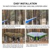 Sleeping hammock Outdoor Parachute Camping Hanging Sleeping Bed Swing Portable Double Chair wholesale - Upgrade orange gray - China