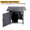 50,000 BTU Square 28 Inch/30inch  Outdoor Gas Fire Pit TableGas Firepits with Lava Rocks & Water-Proof Cover XH - 30 inch