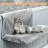 Cozy Portable Cat Hanging Hammock Bed - Beige