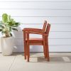 Malibu Outdoor Garden Stacking Armchair (Set of 2) - as Pic