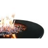Living Source International 24'' H x 32'' W Fiber Reinforced Concrete Outdoor Fire Pit Table  - 1
