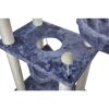 WIKI 70" Tall Cat Tower with Hammock - Grey
