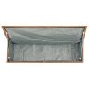 Patio Box 59.1"x19.7"x21.7" Solid Wood Teak - Brown