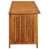 Patio Storage Box 68.9"x19.7"x22.8" Solid Acacia Wood - Brown