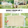 Cat Window Perch Foldable Hammock with Steel Frame and Strong Suction Cup Mount - white